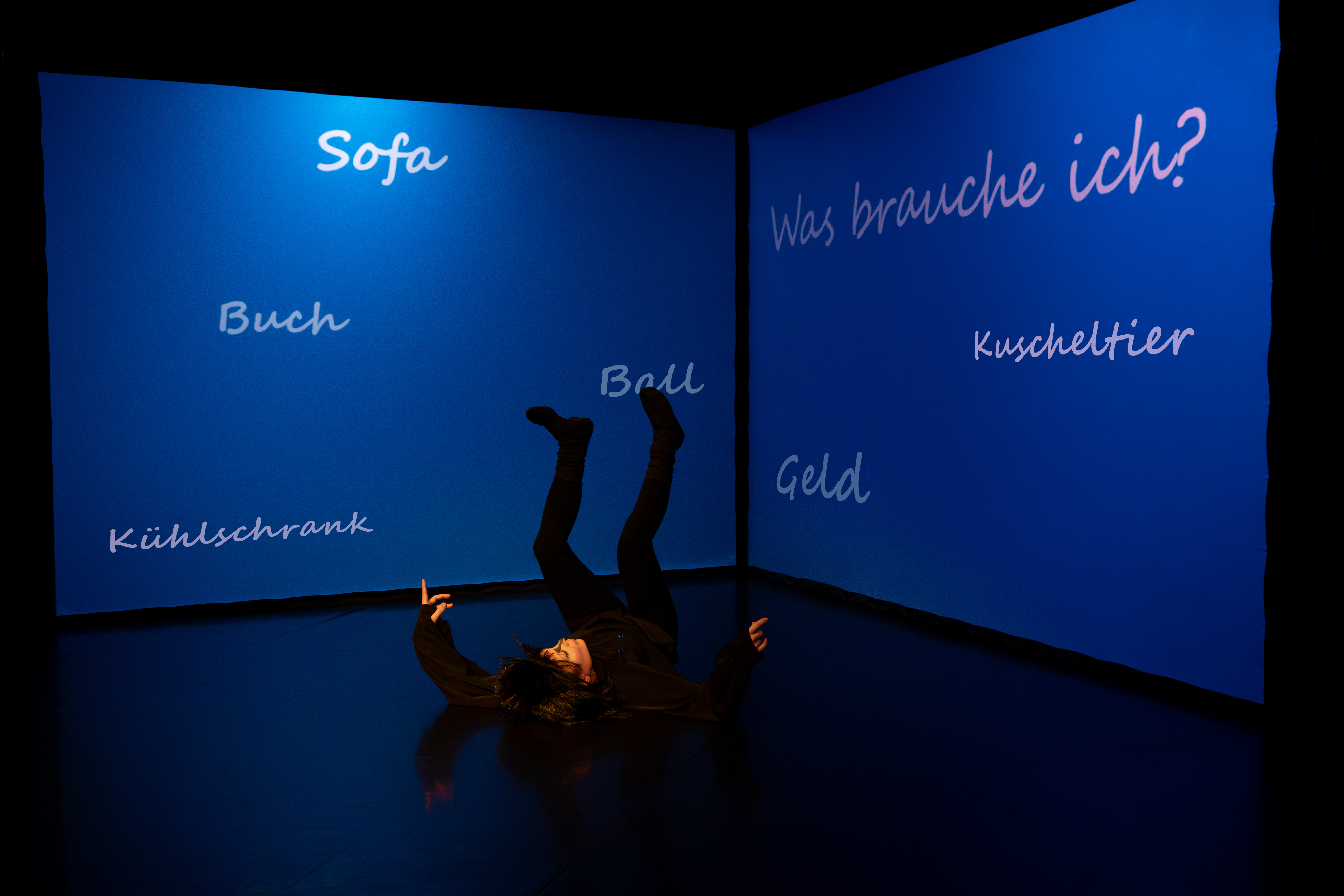 Nachts - interaktive Installation nach Franz Kafka