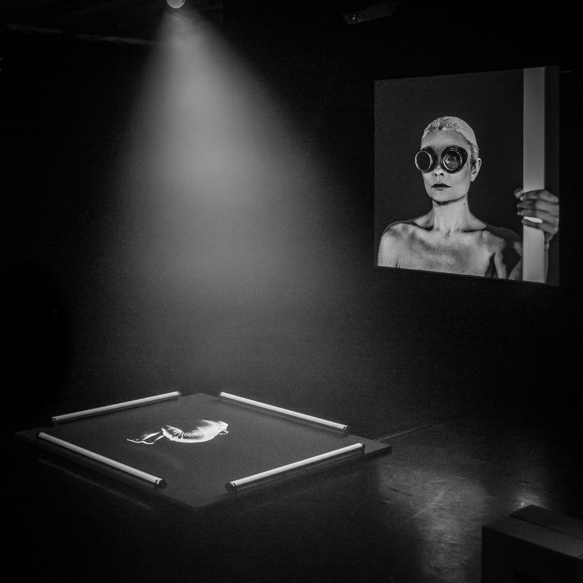 Nachts - interaktive Installation nach Franz Kafka