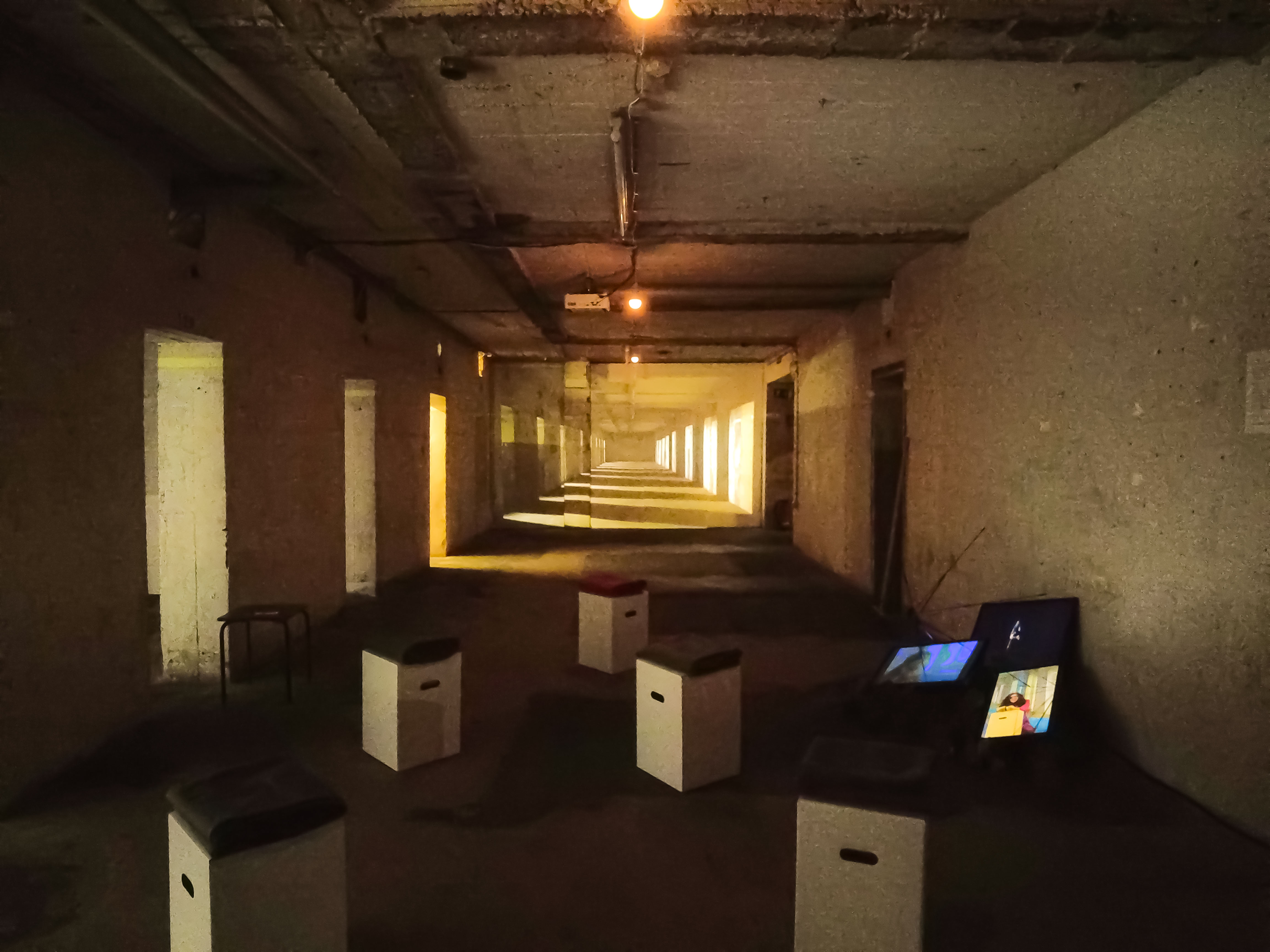 Brennen - Videoinstallation