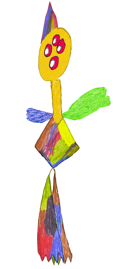 Die Anderen gezeichnet von Kindern