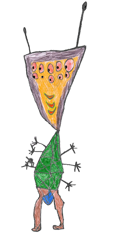 Die Anderen gezeichnet von Kindern