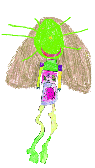 Die Anderen gezeichnet von Kindern