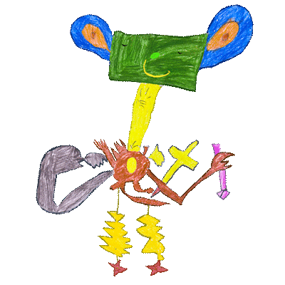 Die Anderen gezeichnet von Kindern